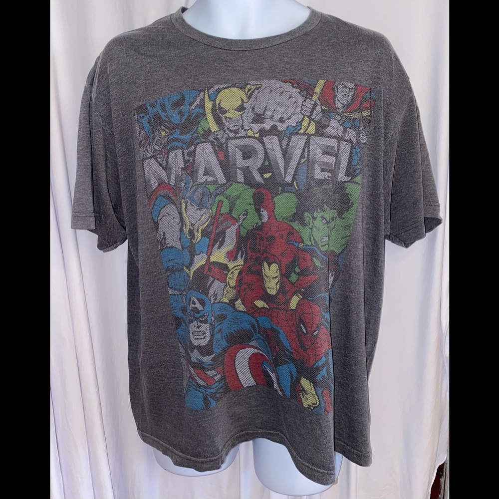 Marvel Super Heroes Men's Tee Size XL